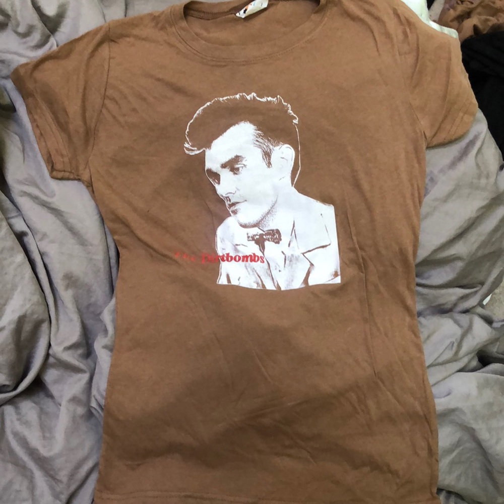 Dirtbombs band T-shirt ft Morrissey